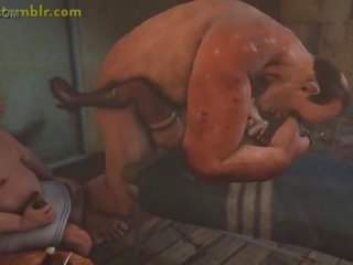 Lulu pieprzony ciężko w 3d potwór seks animacja